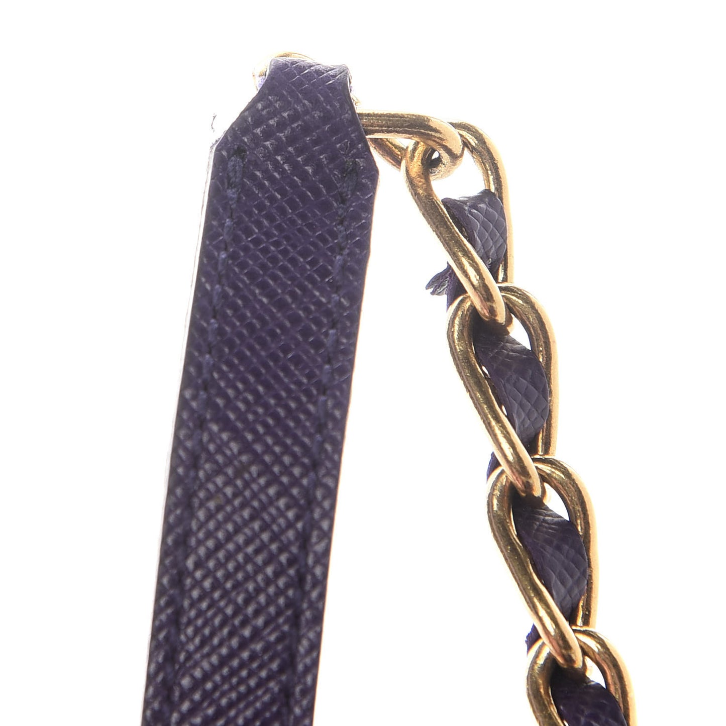 Saffiano Lux Sound Wallet On Chain Viola