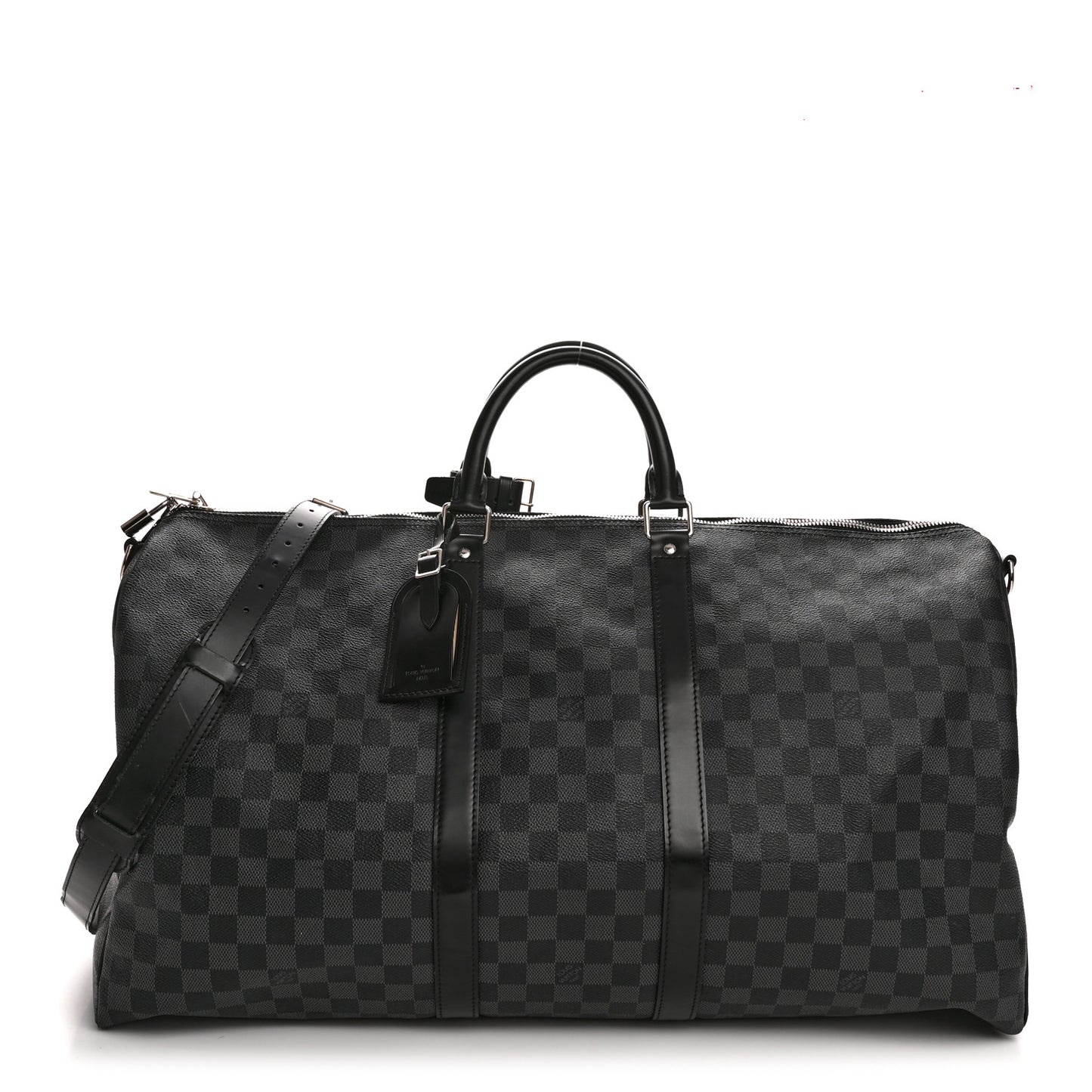 Damier Graphite Keepall Bandouliere 55