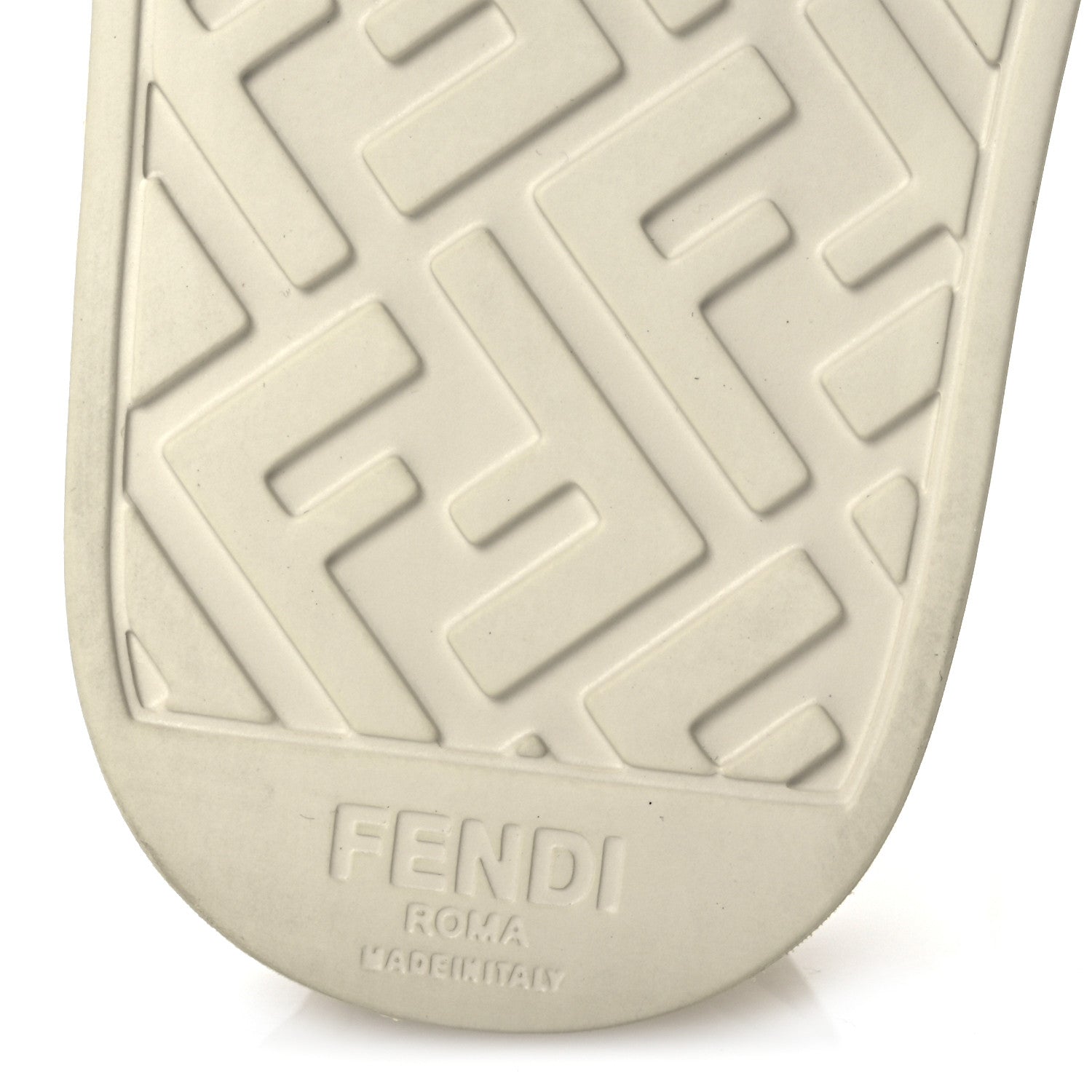Fendi Rubber FF Sporty Hiker 25mm Sandals 37 Chalk 8 of 12