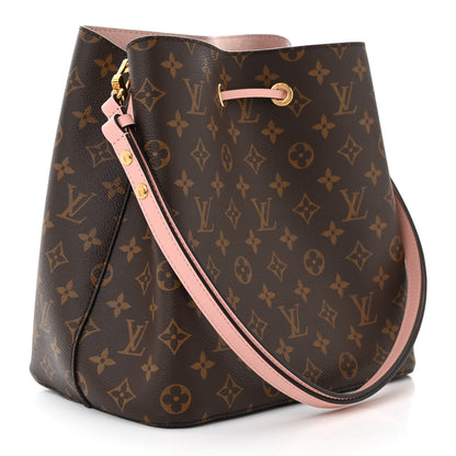 Louis Vuitton Monogram Neonoe MM Rose Poudre 3 of 10
