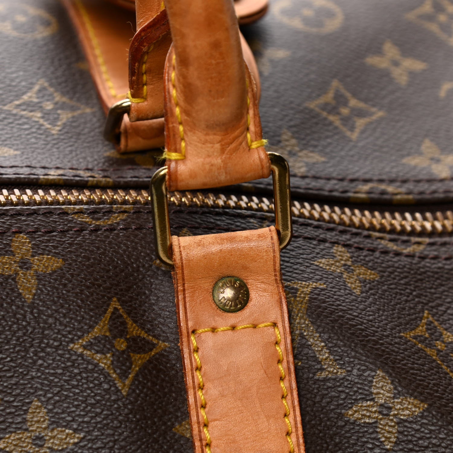 Louis Vuitton Monogram Keepall Bandouliere 55 8 of 8