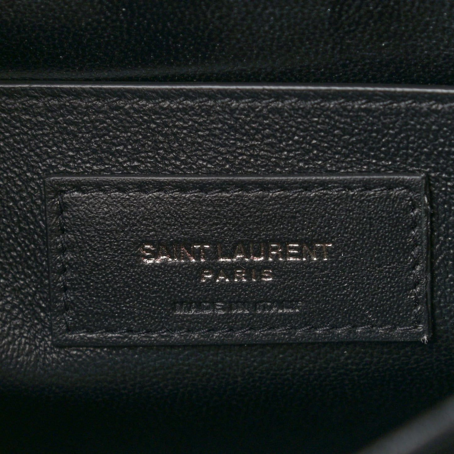 Patent Embossed Small Le Monogramme Satchel Black
