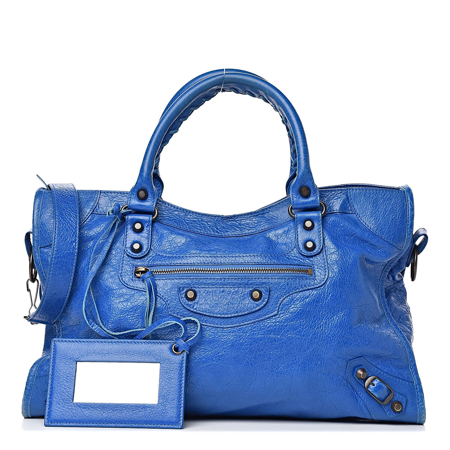 Balenciaga Agneau Classic Hardware City Bleu Lazuli 1 of 16