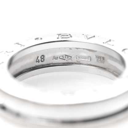 Bulgari 18K White Gold B.Zero1 One-Band Ring 48 4.5 5 of 5