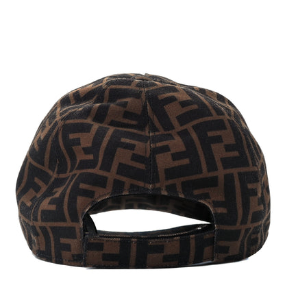 Fendi Canvas FF Reloaded Baseball Hat Tobacco White 5 of 8