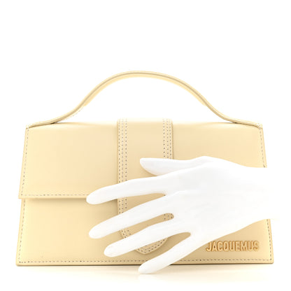 Jacquemus Smooth Calfskin Le Grand Bambino Ivory 2 of 16