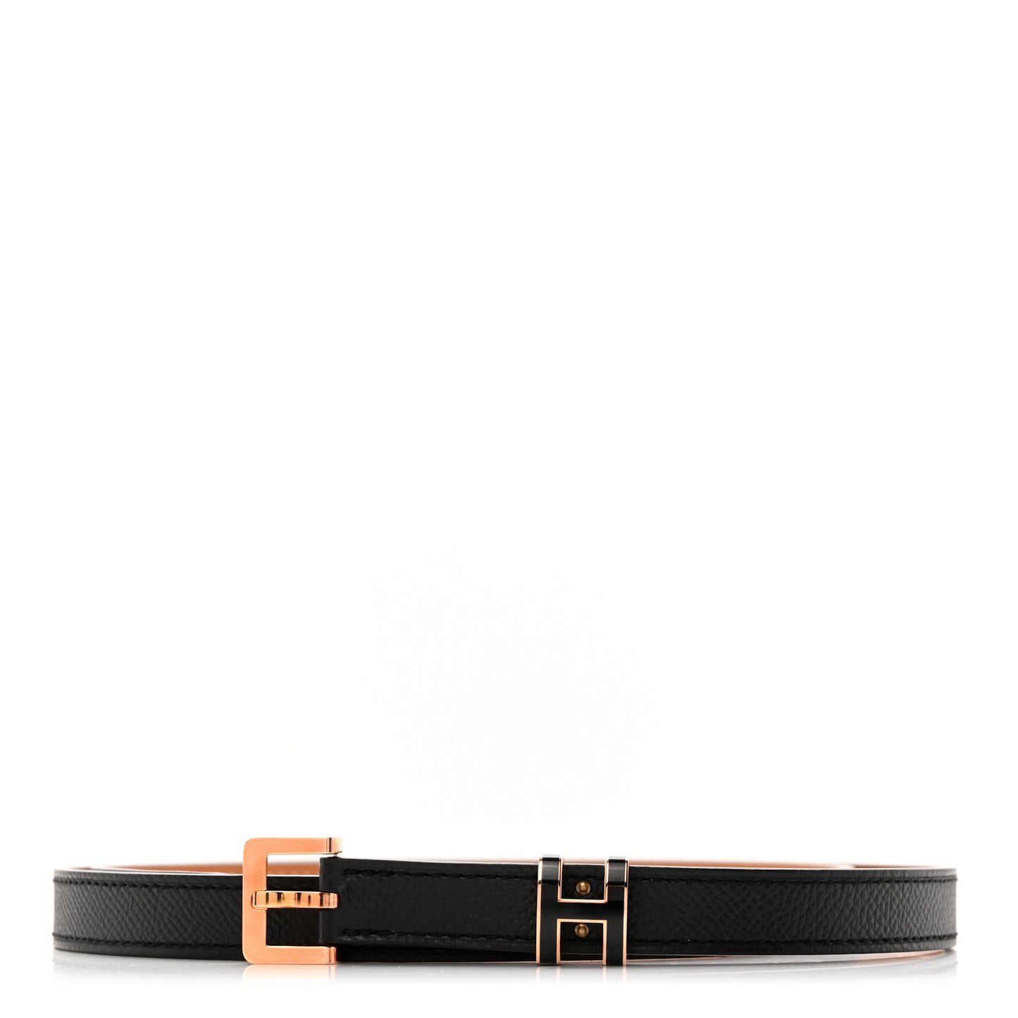 Epsom 15mm Pop H Belt 85 34 Black