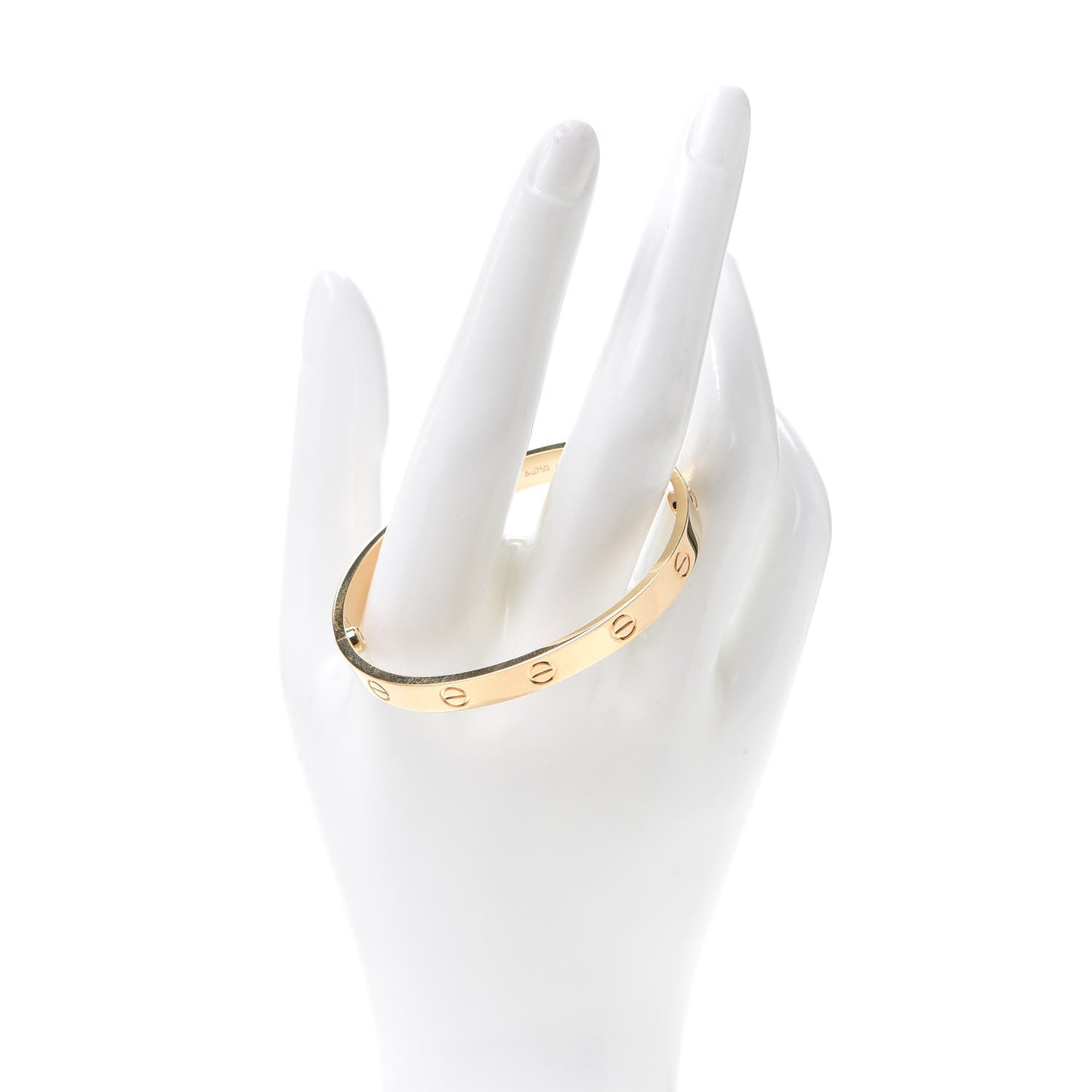 18K Yellow Gold LOVE Bracelet 16