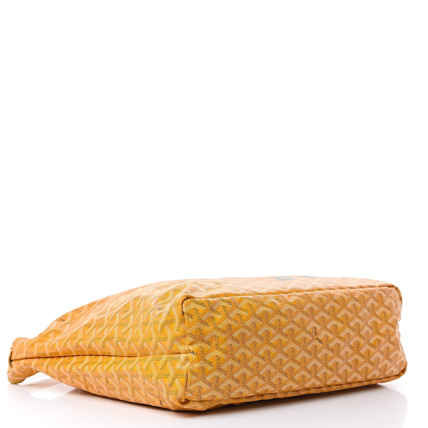 Goyardine Fidji Zip Hobo Yellow