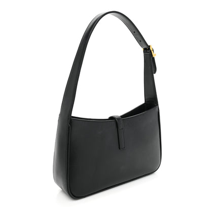 Saint Laurent Smooth Calfskin Le 5 A 7 Hobo Black 3 of 19