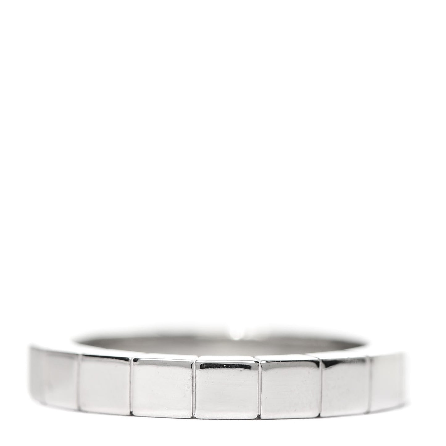 18K White Gold Lanieres Ring 48 4.5
