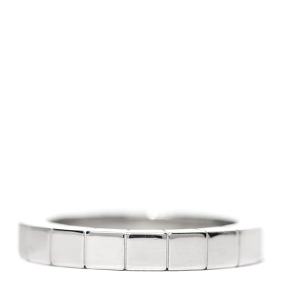 Cartier 18K White Gold Lanieres Ring 48 4.5 3 of 4