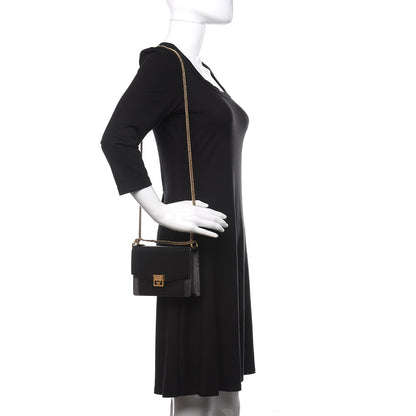 Givenchy Goatskin Suede GV3 Mini Chain Bag Black 2 of 10