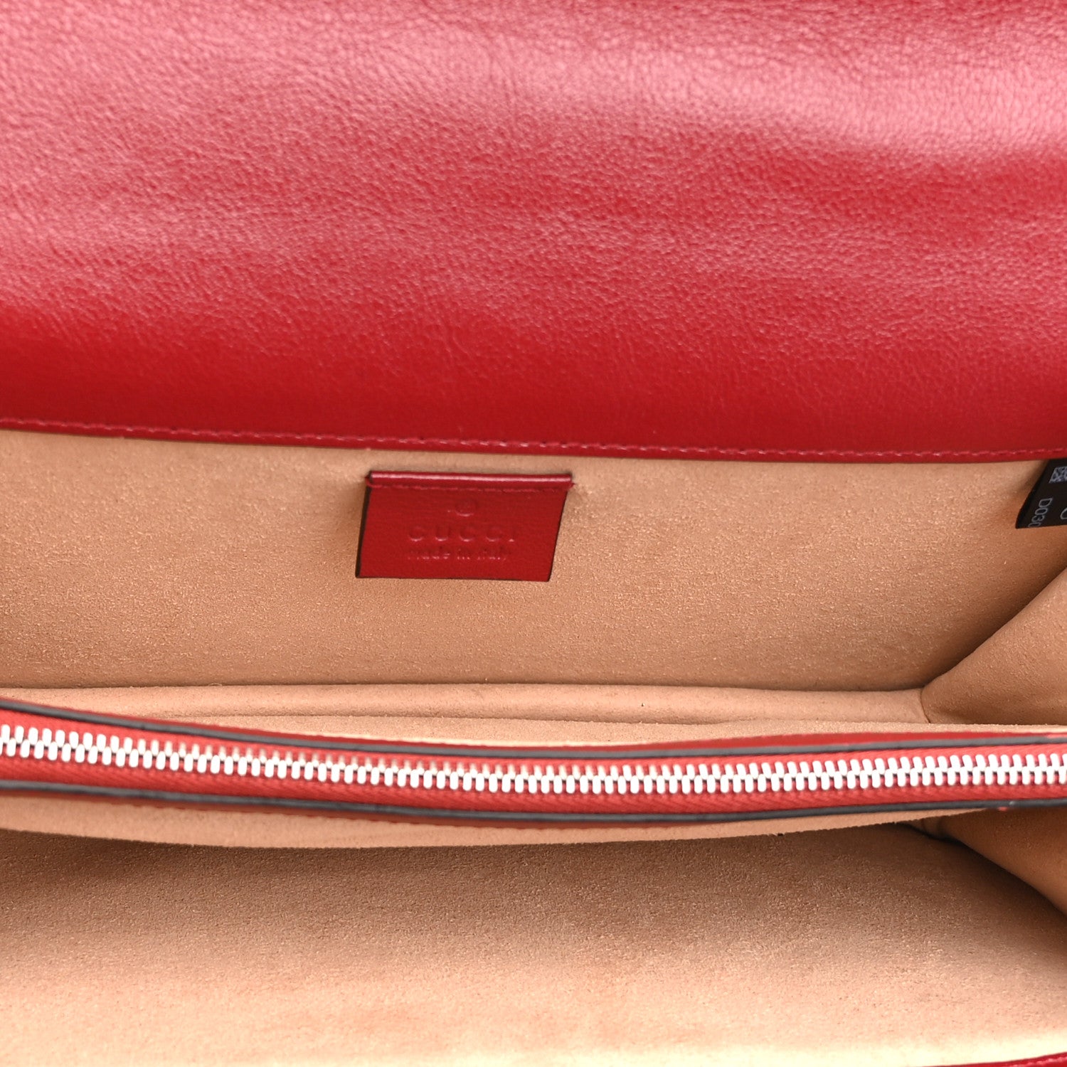 Gucci Tweed GG Monogram Small Dionysus Shoulder Bag White Black Romantic Cherry 5 of 11