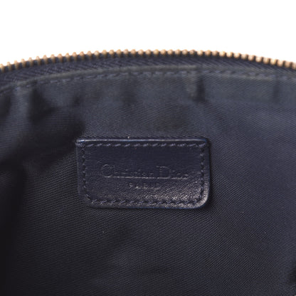 Christian Dior Monogram Mini Saddle Pochette Navy 5 of 13