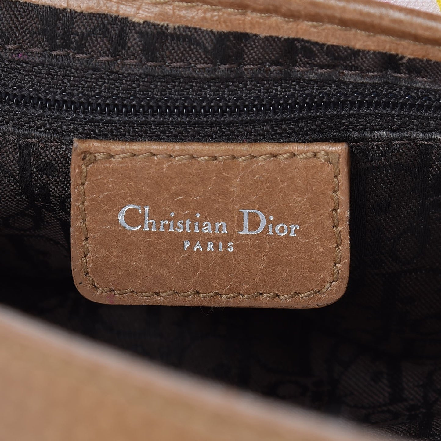 Canvas Floral Saddle Bag