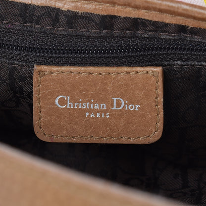 Christian Dior Canvas Floral Saddle Bag 6 of 8