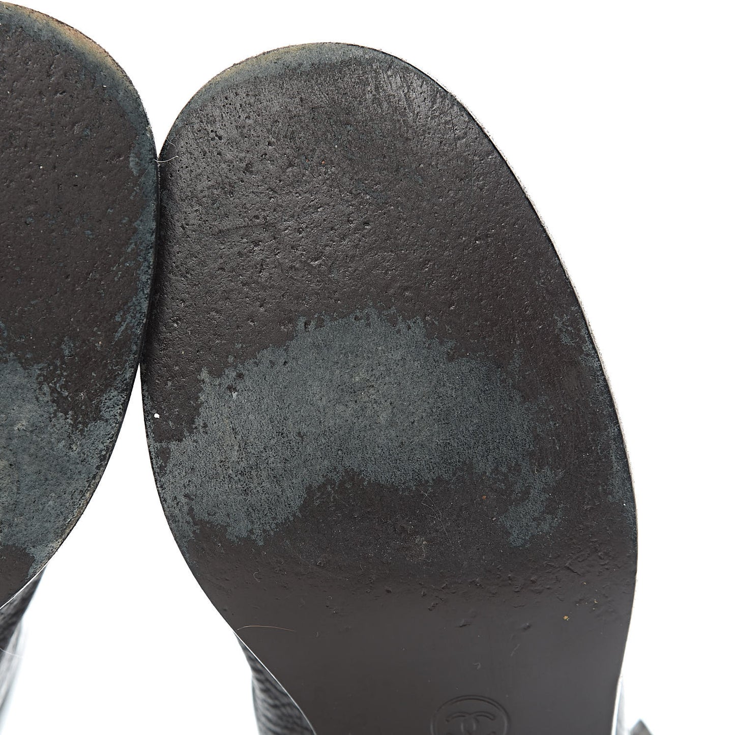 Calfskin High Boots 38 Dark Brown