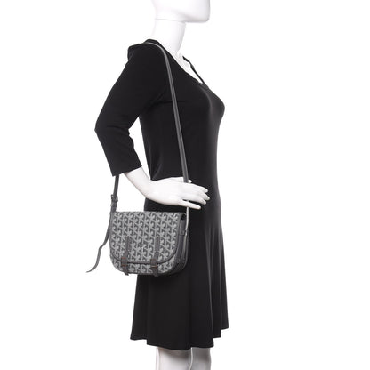 Goyard Goyardine Belvedere PM Messenger Bag Grey 2 of 13