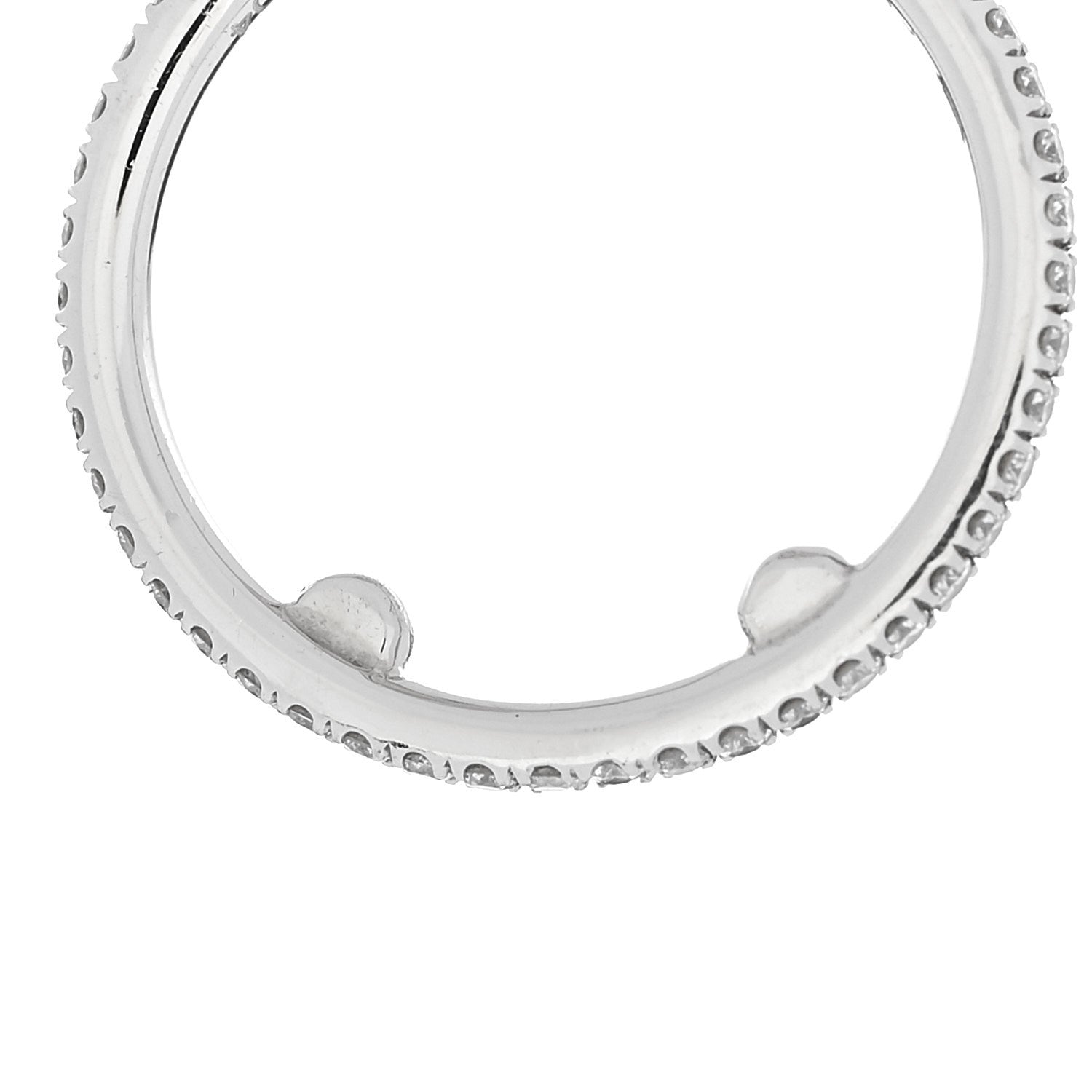 Harry Winston Platinum Diamond 1.01ct The One Oval Shaped Micropave Engagement Ring 49 4.75 7 of 8