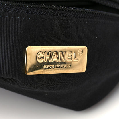 Chanel Lambskin Printed Fabric Medium Chanel 19 Flap Black Multicolor 6 of 10