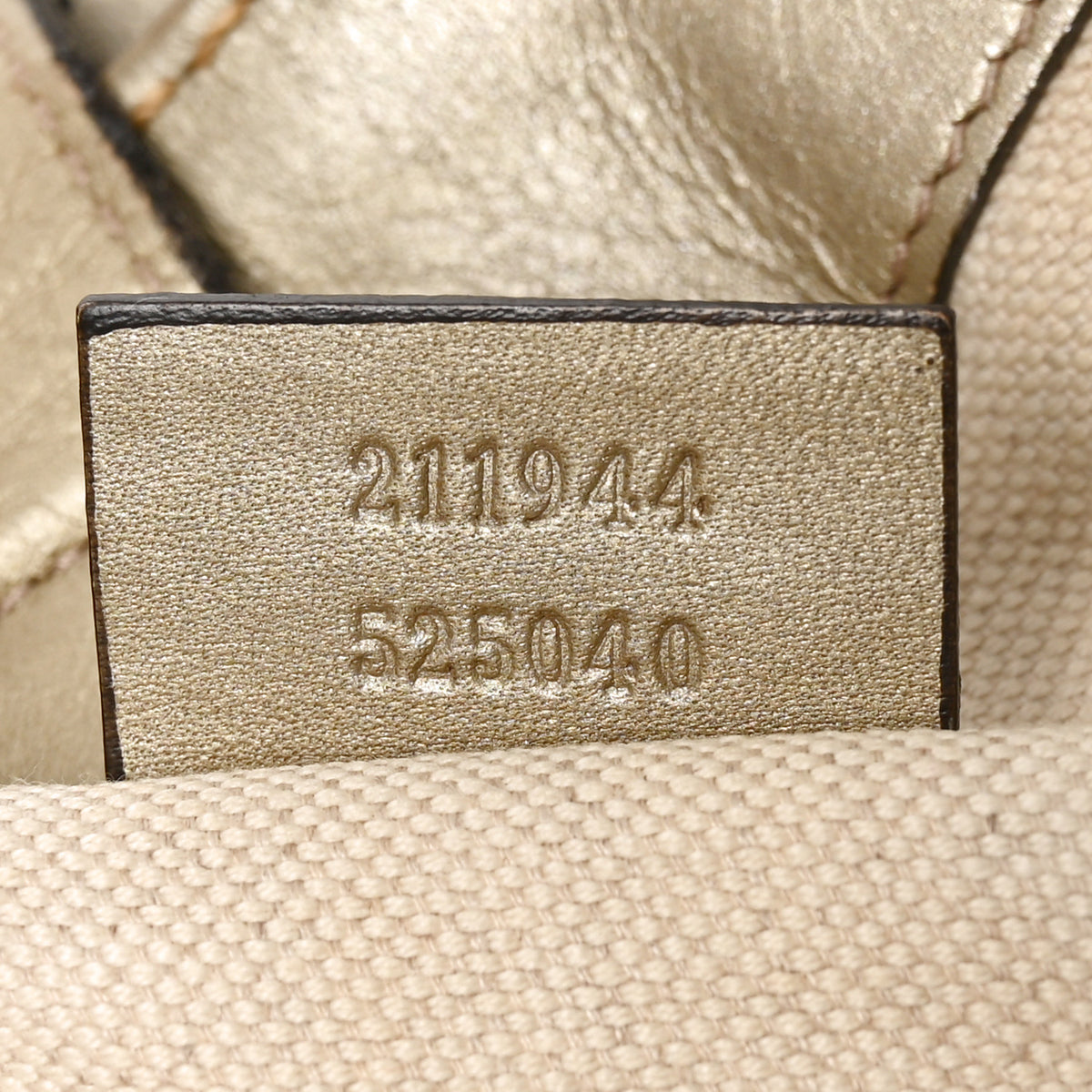 Gucci Guccissima Medium Sukey Tote Champagne 7 of 10