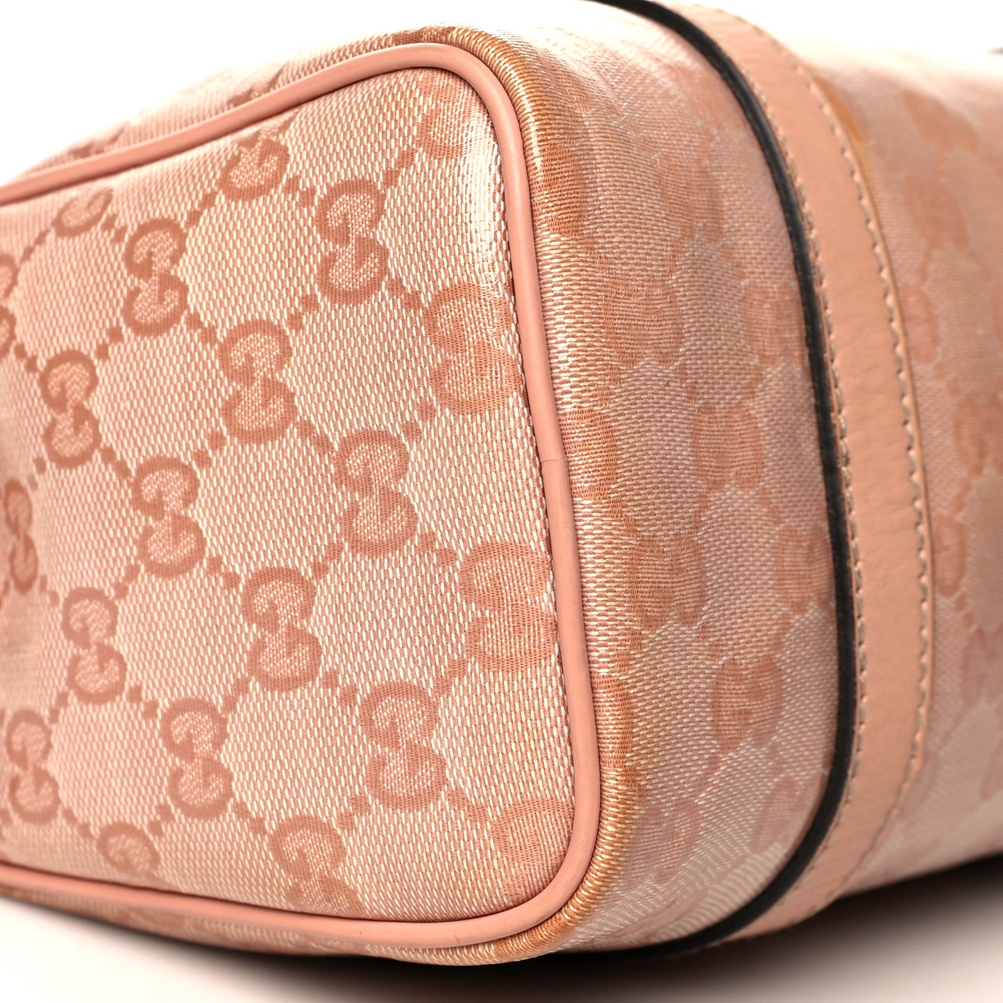 Crystal Monogram Small Joy Boston Blush