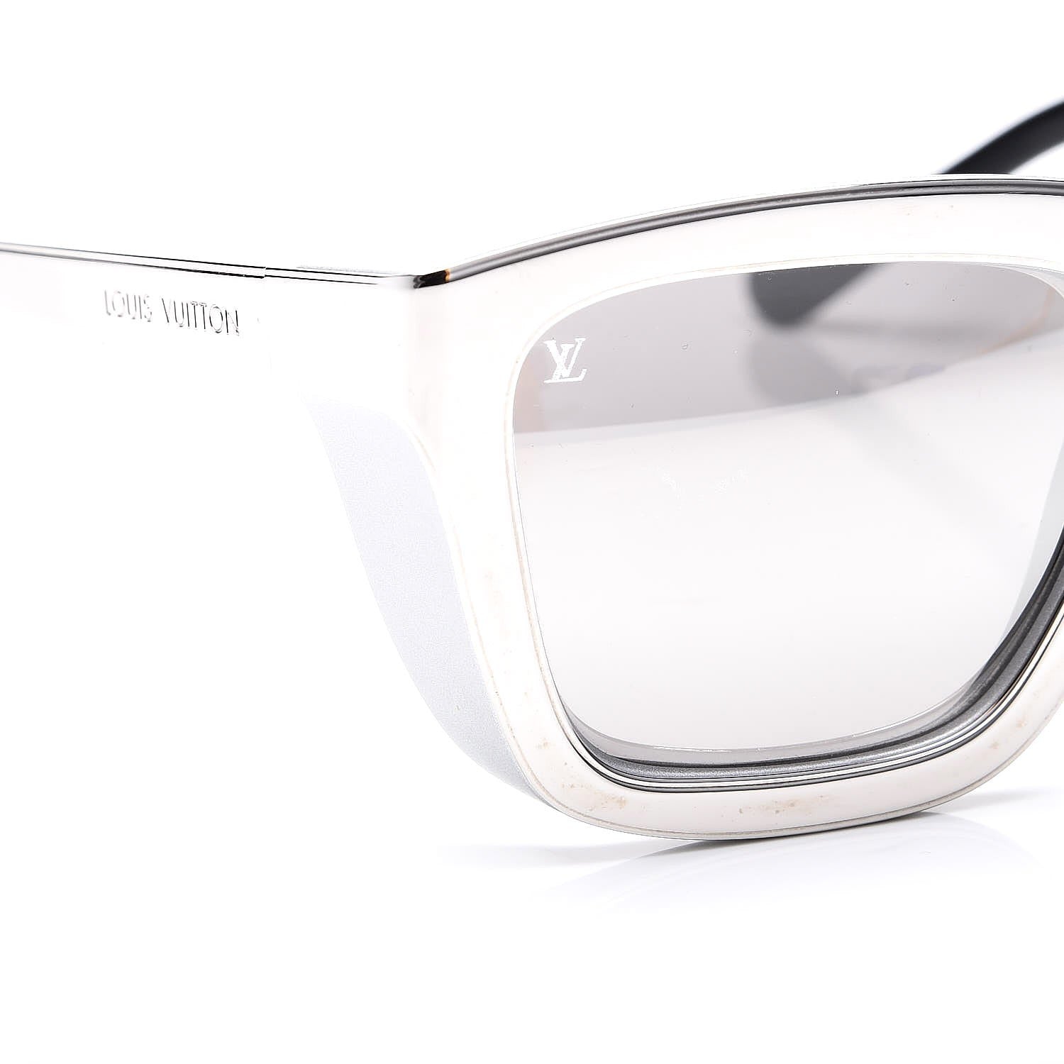 Louis Vuitton Mirrored Sunglasses Z0751W Silver 8 of 10