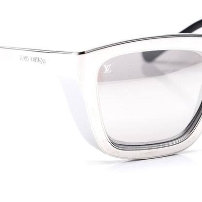 Louis Vuitton Mirrored Sunglasses Z0751W Silver 8 of 10