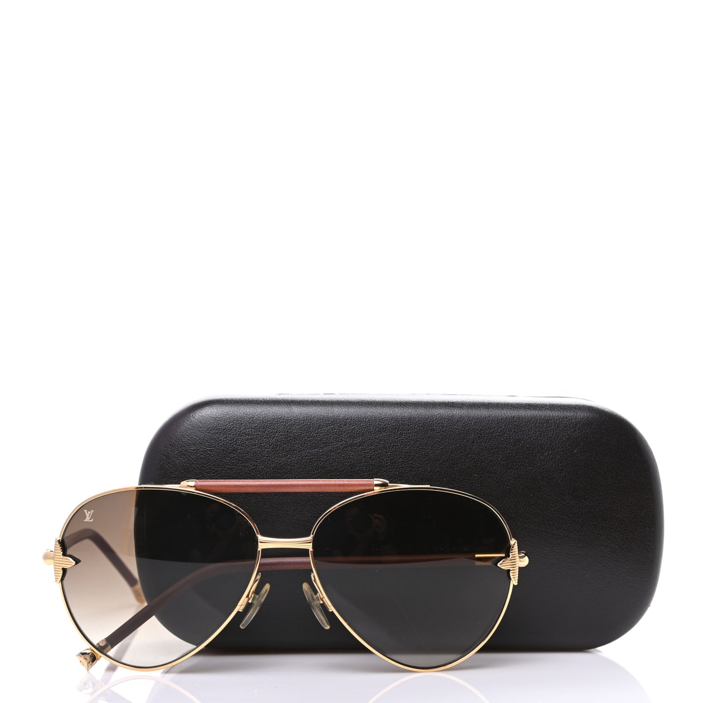 Monogram Aviator Sunglasses Z0568U Brown