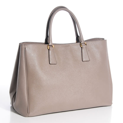 Prada Saffiano Lux Large Tote Argilla 3 of 9