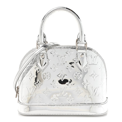 Louis Vuitton Monogram Miroir Alma BB Silver 1 of 11