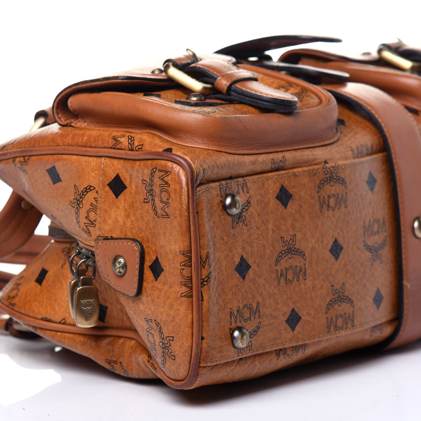 Visetos Satchel Cognac