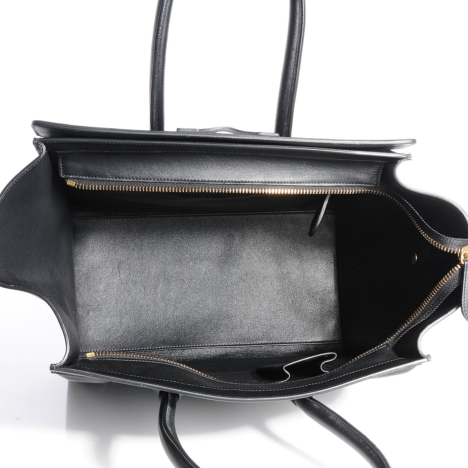 Celine Smooth Calfskin Mini Luggage Black 8 of 8