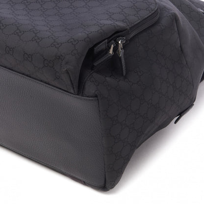Gucci Nylon Monogram Medium Backpack Black 5 of 9