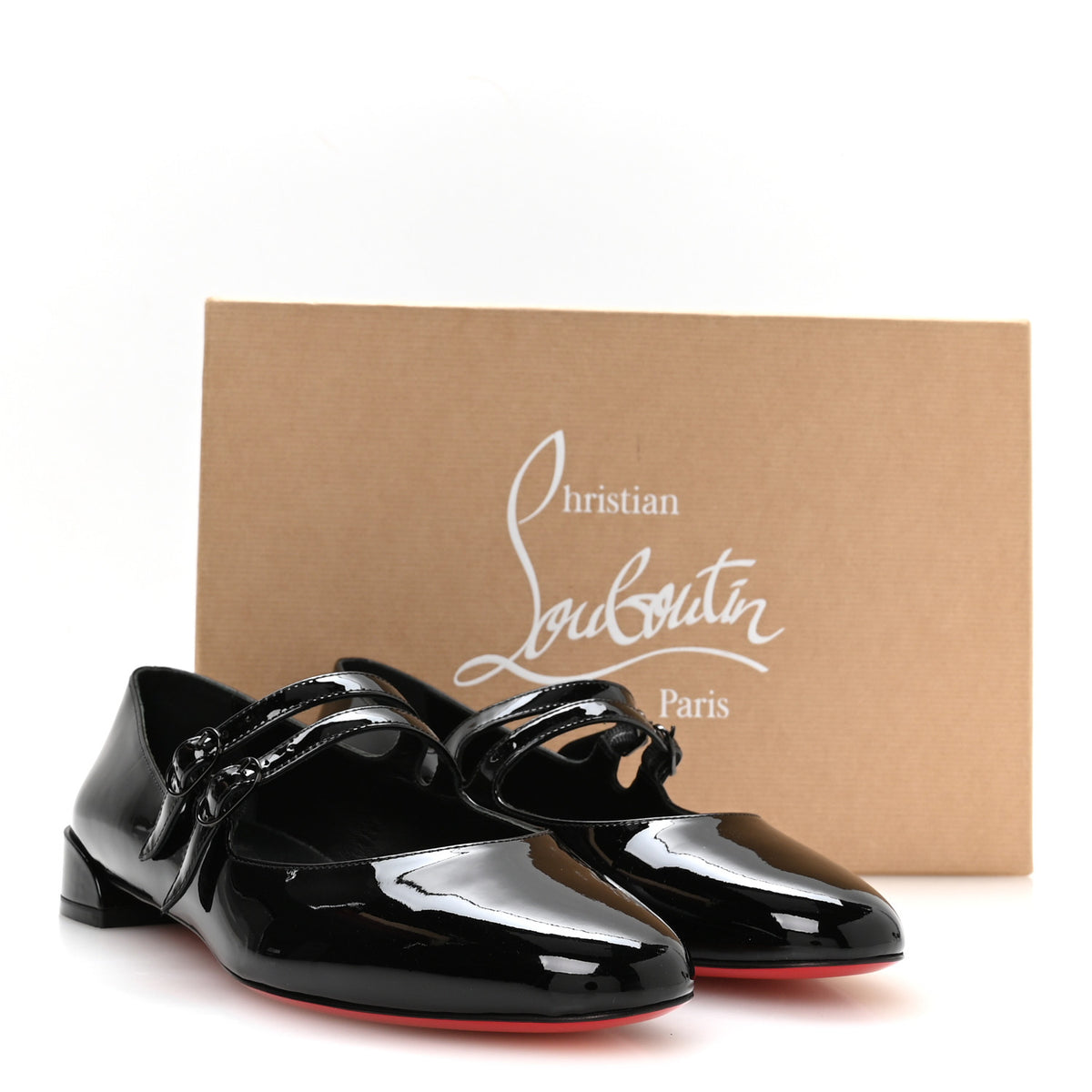 Patent Sweet Jane Flats 39 Black