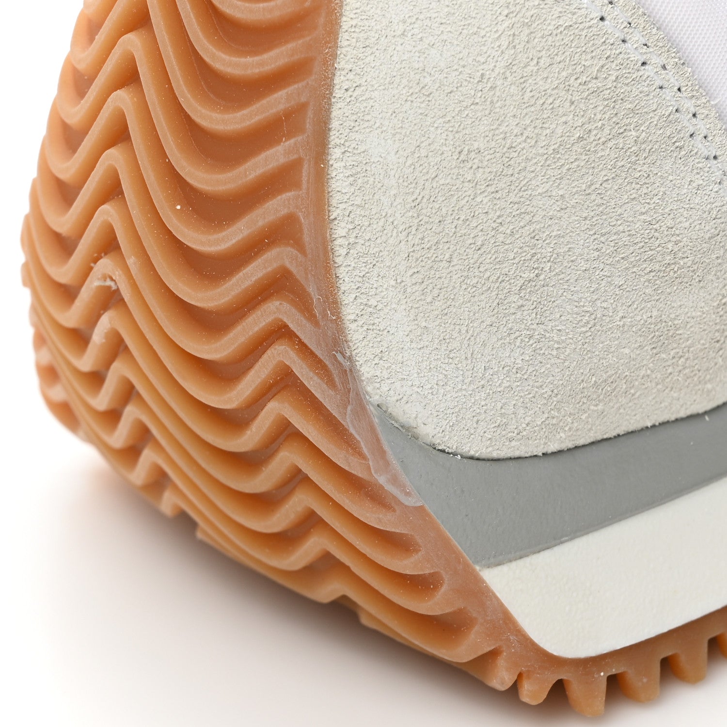 Loewe Nylon Suede Flow Runner High Top Sneakers 37 White 11 of 14