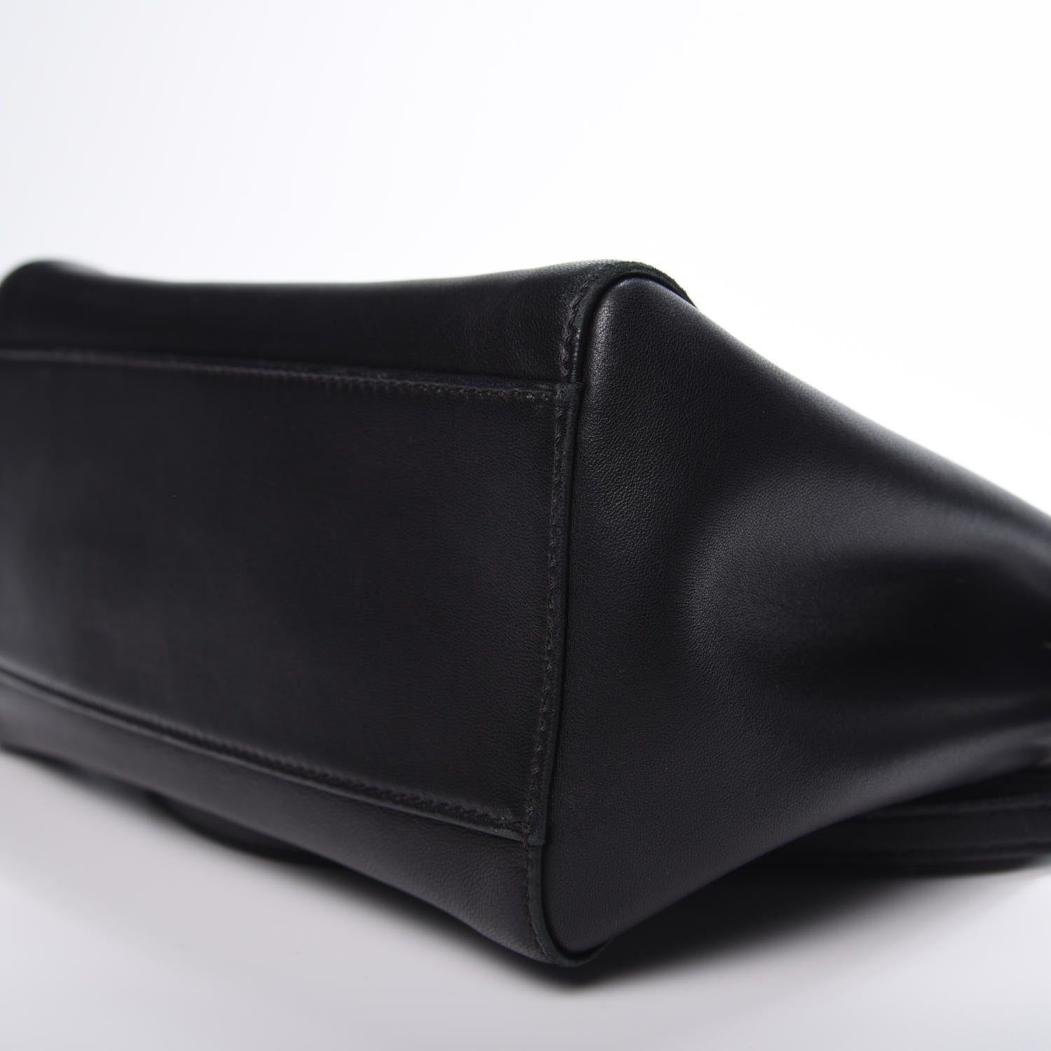 Fendi Nappa Mini Peekaboo Iconic Satchel Black 8 of 11