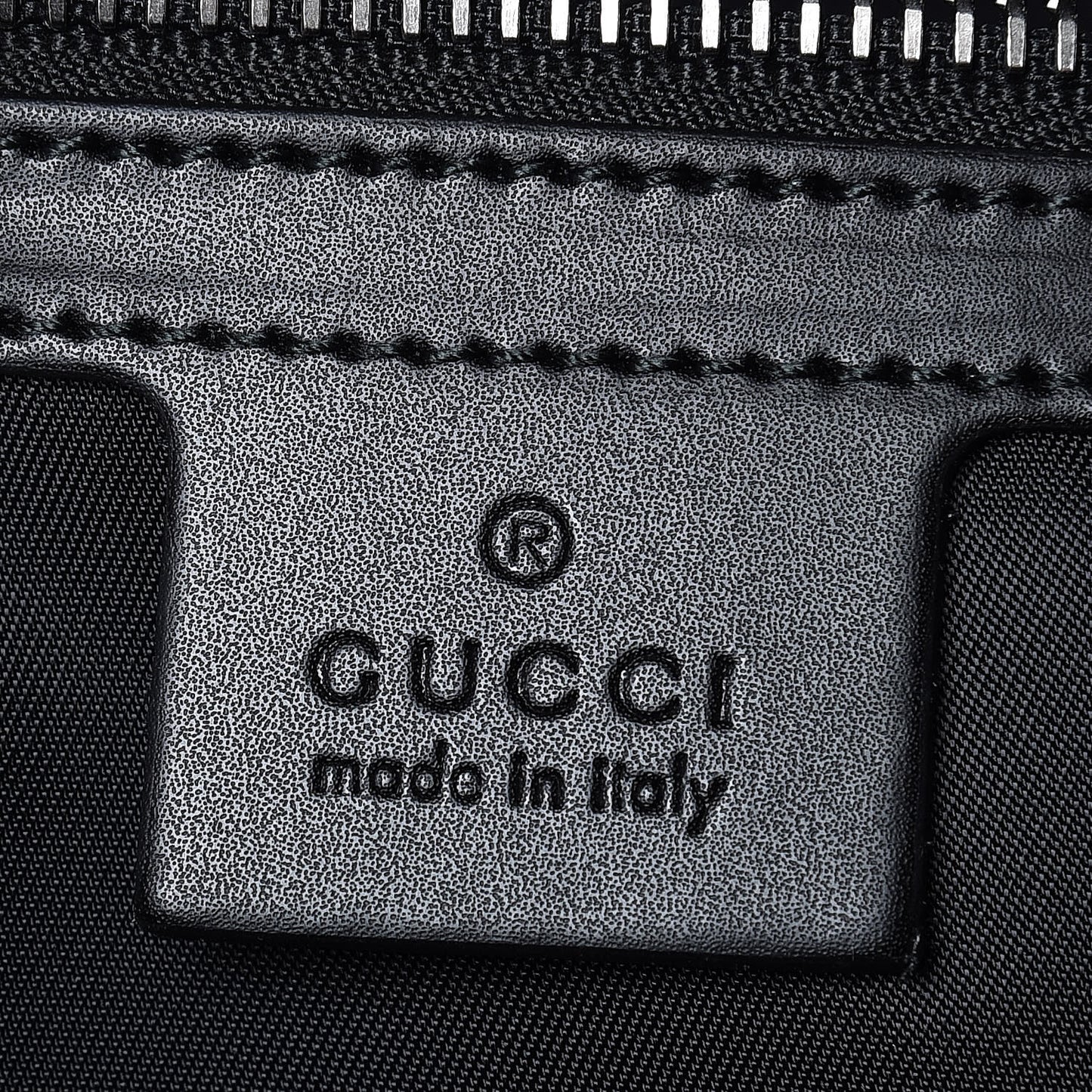 Soft GG Supreme Monogram Web Carry On Duffle With Wheels Black Grey