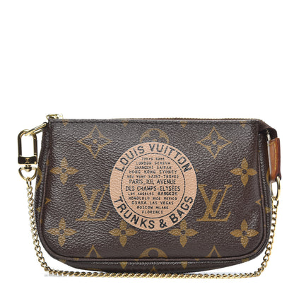 Louis Vuitton Monogram Complice Trunks and Bags Mini Pochette Accessories Beige 1 of 9
