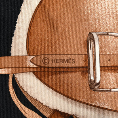 Hermes Silk Jumping Scarf 90 4 of 5