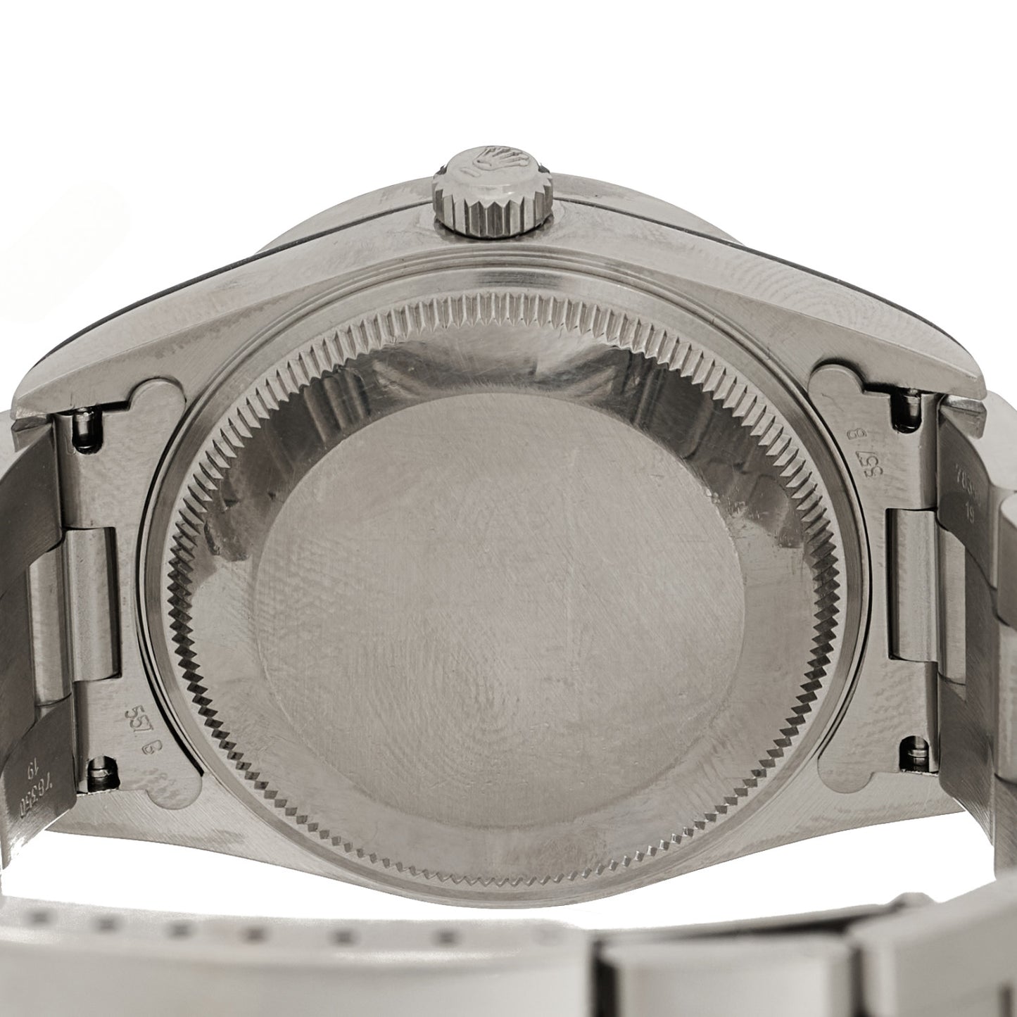 Stainless Steel 34mm Oyster Perpetual Air-King Precision Watch Black 14010