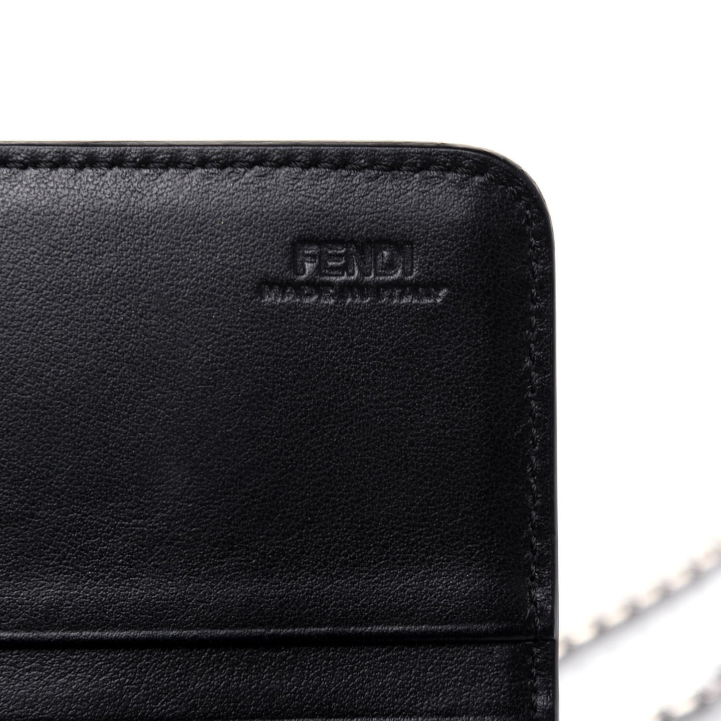 Vitello Liberty Fun Fair Studded Continental Wallet On Chain Black Multicolor