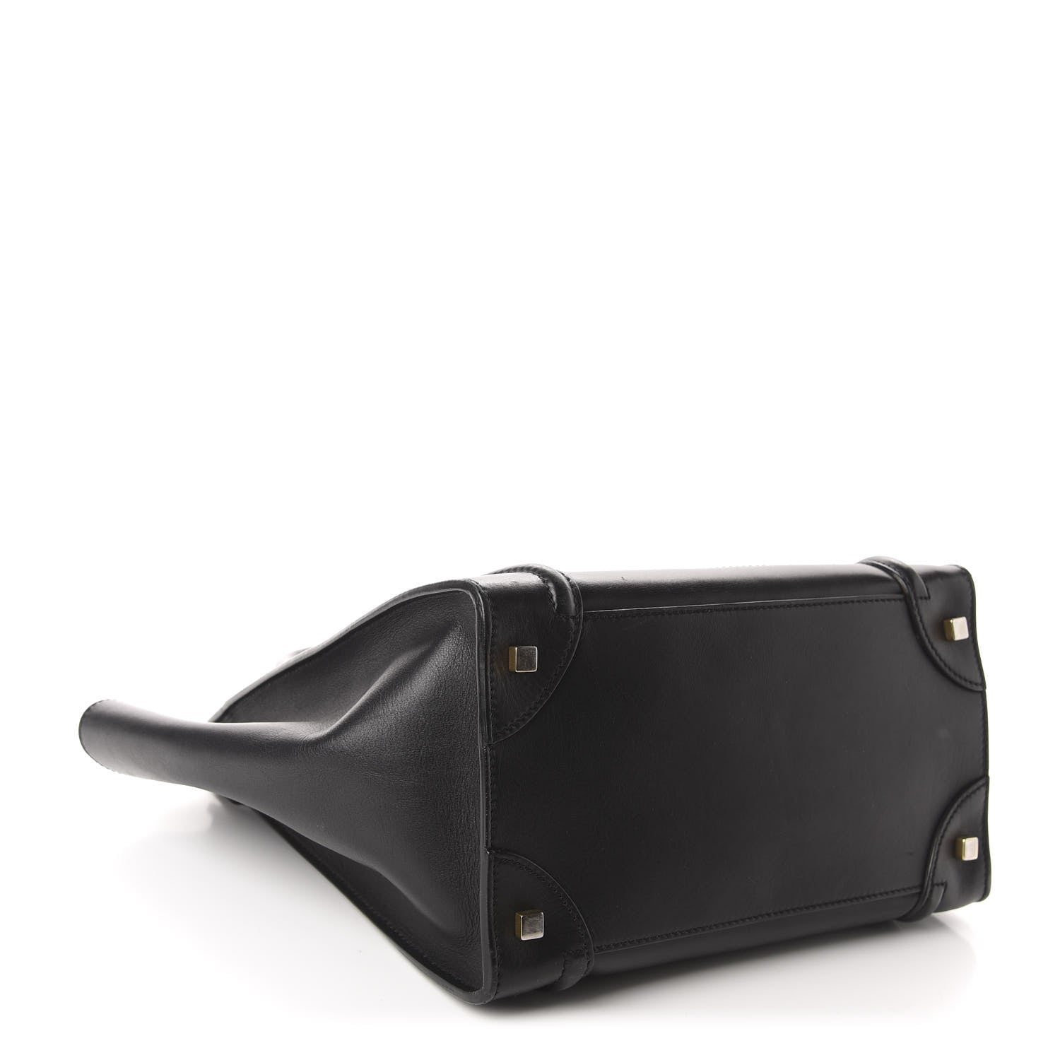 Celine Smooth Calfskin Mini Luggage Black 4 of 9