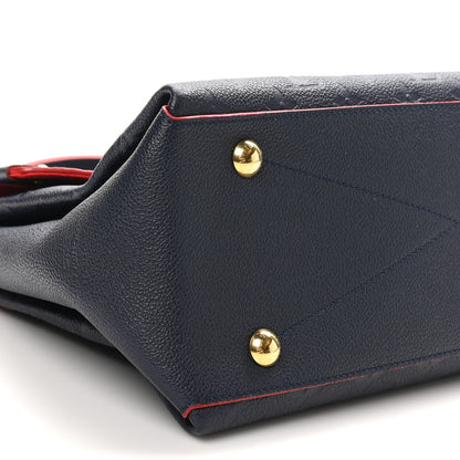 Louis Vuitton Empreinte Georges MM Marine Rouge 8 of 9
