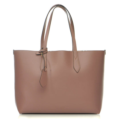 Burberry Grainy Calfskin Medium Lavenby Reversible Tote Mauve 1 of 12