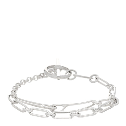 Hermes Sterling Silver Chaine d'Ancre Punk Bracelet ST 1 of 4