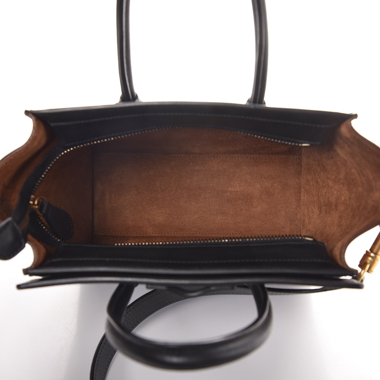 Celine Smooth Drummed Calfskin Nano Tri-Color Luggage Indigo 5 of 7