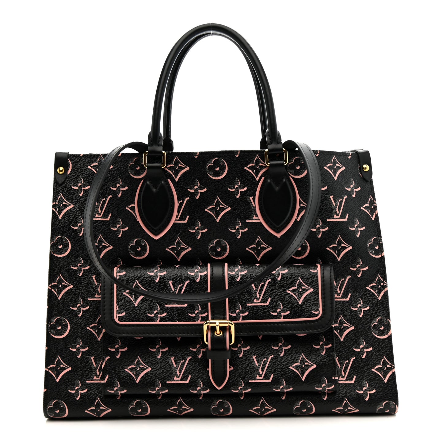 Monogram Fall for You LV Neo Onthego MM Black