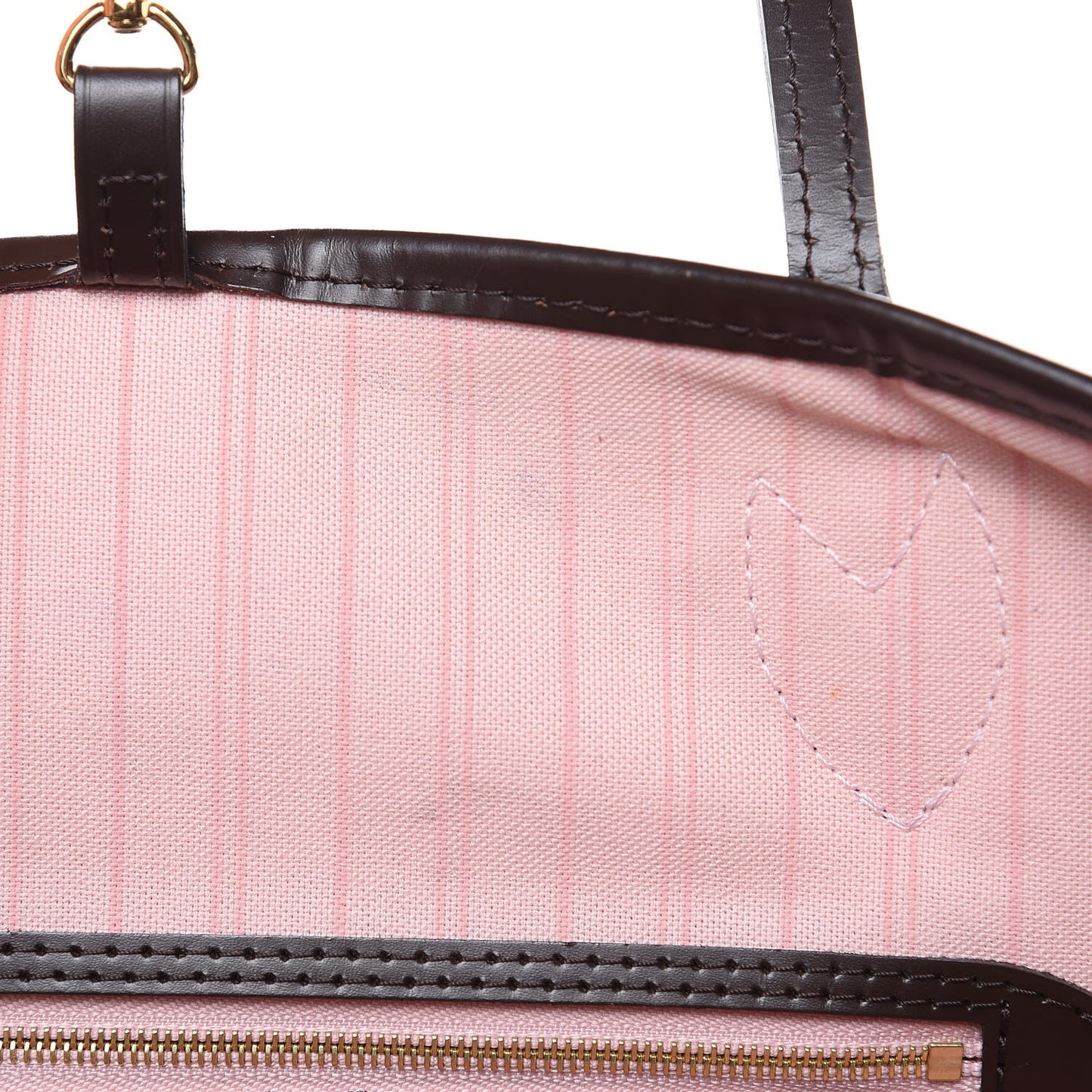 Damier Ebene Neo Neverfull MM Rose Ballerine